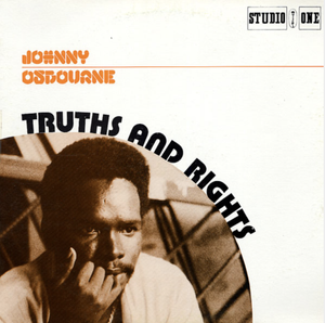 LP盤　Johnny Osbourne - Truths And Rights Johnny Osbourne - Truths and Rights - Studio One RE (Double LP